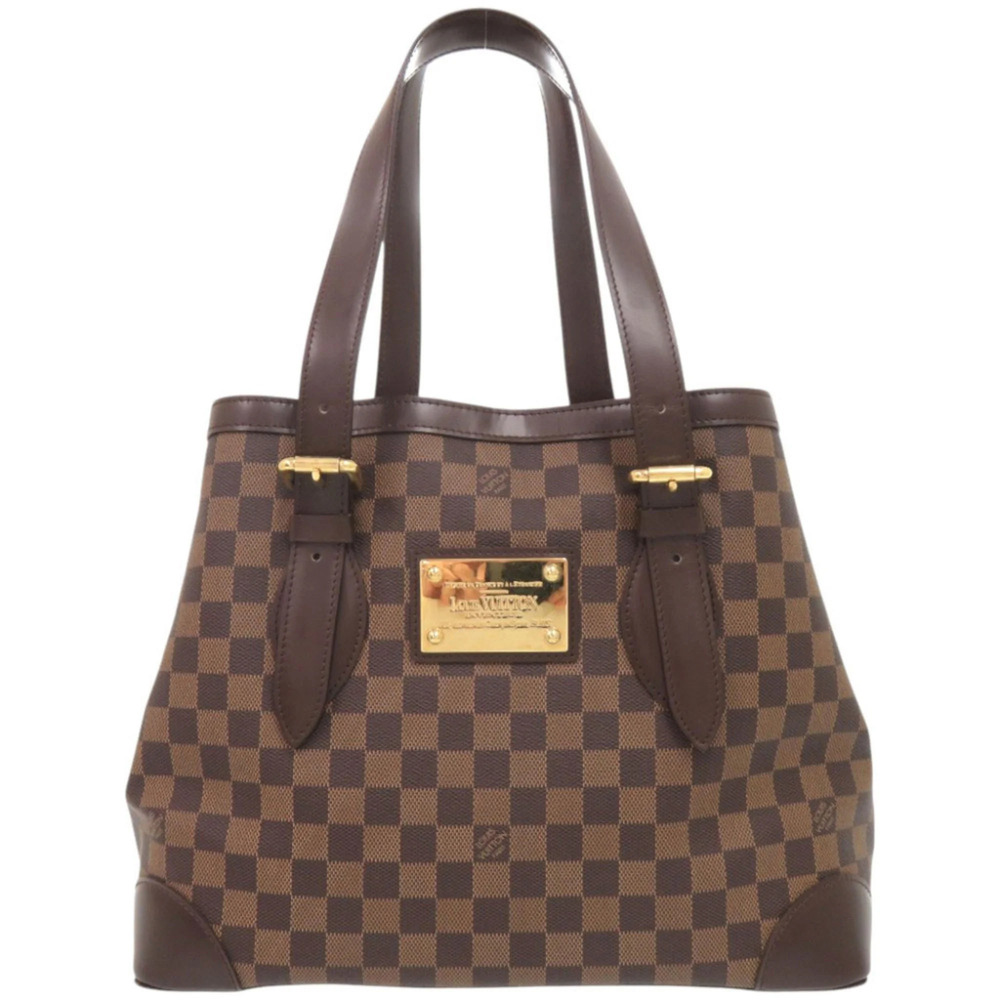 LOUIS VUITTON Authentic Brown Damier Tote Bag - Picture 1 of 10